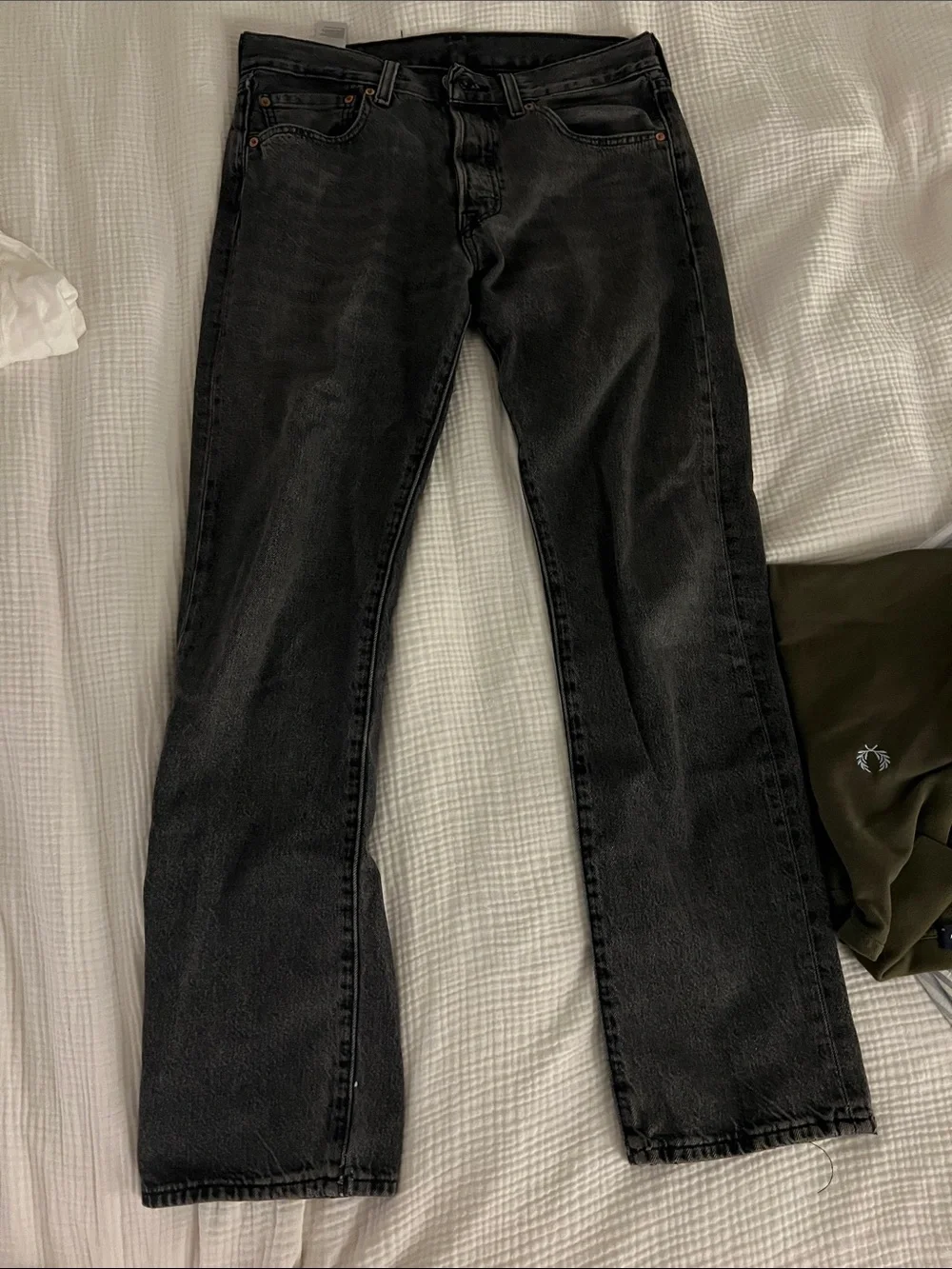 Men's Black Straight-Leg Levi’s Jeans